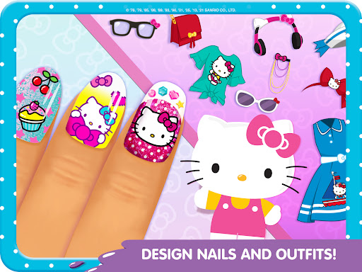 Hello Kitty Nail Salon screenshot 9