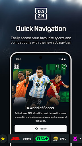 DAZN - Watch Live Sports screenshot 4