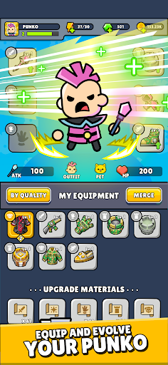 Punko.io: Roguelike TD screenshot 4