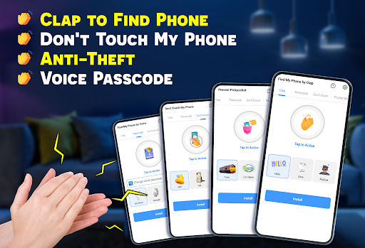 Find my Phone - Clap, Whistle screenshot 5