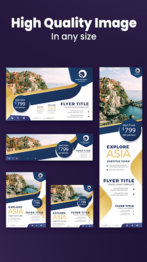 Poster Maker - Flyer Maker screenshot 1