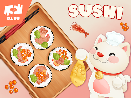Sushi Maker Kids Cooking Games screenshot 2