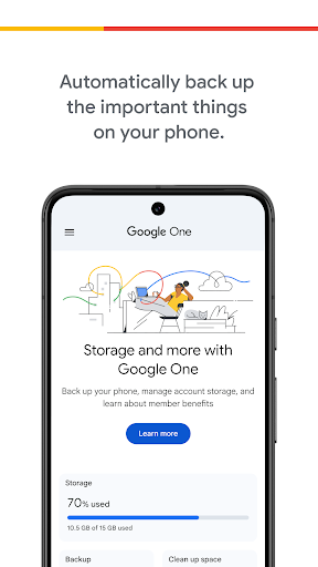 Google One screenshot 5