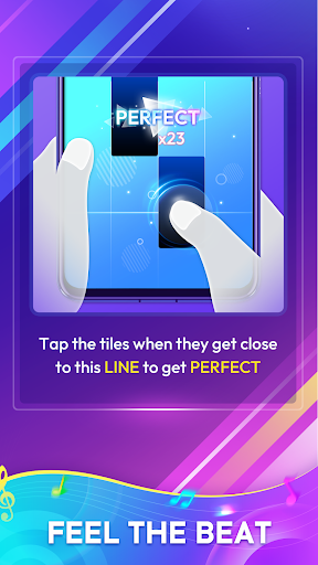 Rhythm Tiles : Piano Game screenshot 2