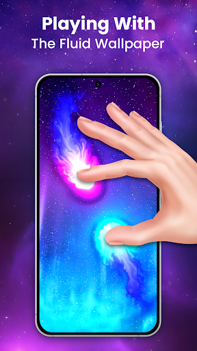 Fluid Magic: 3D Live Wallpaper screenshot 1