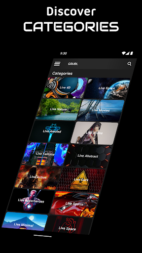 GRUBL™ 4D Live Wallpapers + AI screenshot 7