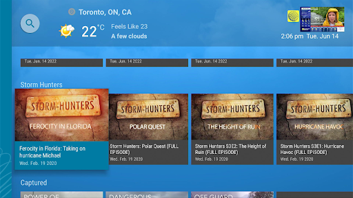 The Weather Network TV App screenshot 1