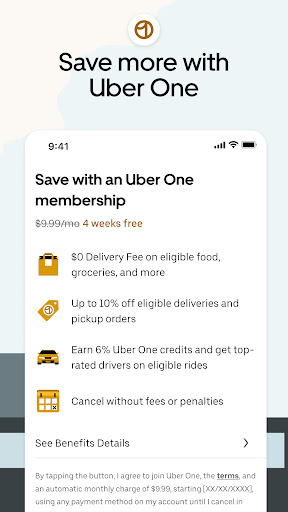 Uber - Request a ride screenshot 8