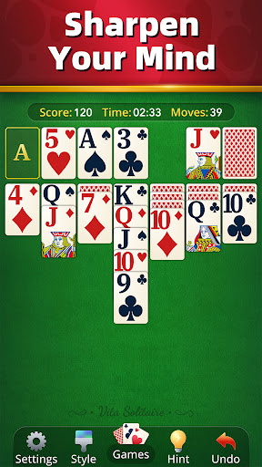 Vita Solitaire for Seniors screenshot 2
