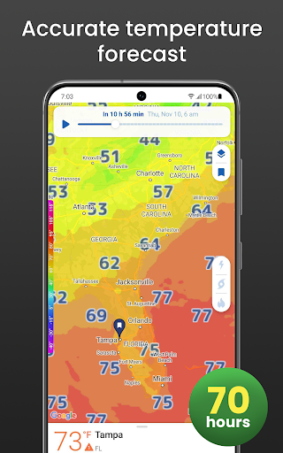 Clime: NOAA Weather Radar Live screenshot 2