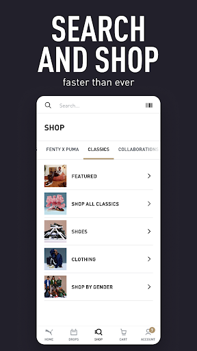 PUMA | Clothes & Shoes App screenshot 2