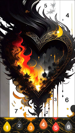 Fluid Art:Color By Number screenshot 24