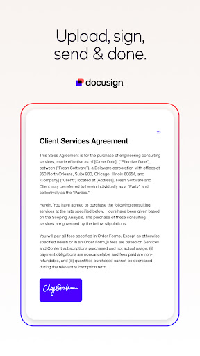 Docusign - Upload & Sign Docs screenshot 15
