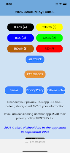 2025 ColorCal screenshot 1