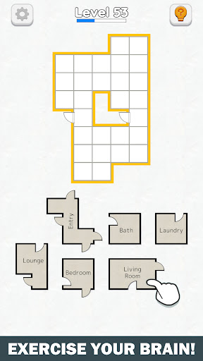 Room Sort - Floor Plan Game screenshot 1