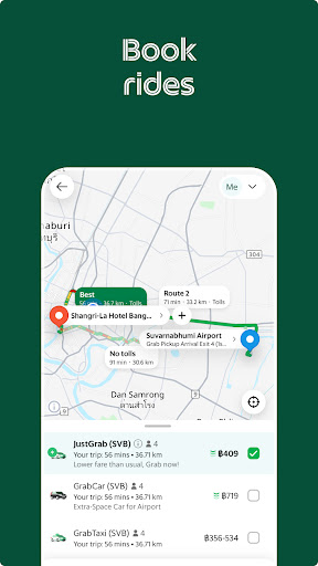 Grab - Taxi & Food Delivery screenshot 6