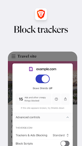 Brave Private Web Browser, VPN screenshot 18