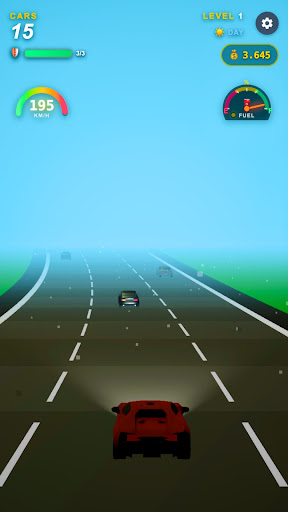 Retro Road Racer - Car Racing screenshot 2