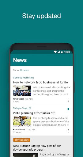 Microsoft SharePoint screenshot 1