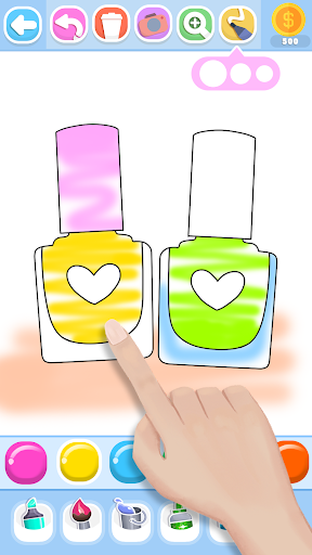 Glitter Beauty Coloring Pages screenshot 15