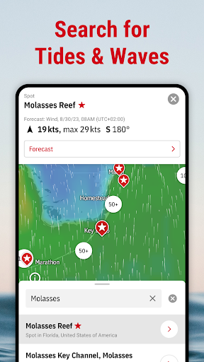 Windfinder: Wind & Weather map screenshot 5