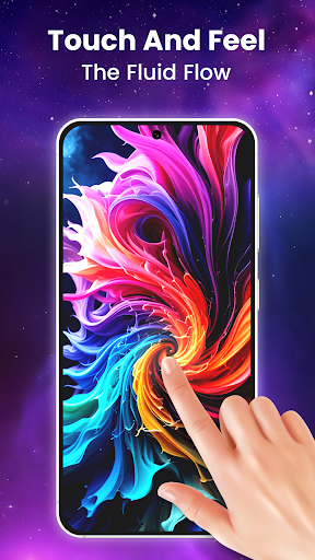 Fluid Magic: 3D Live Wallpaper screenshot 3