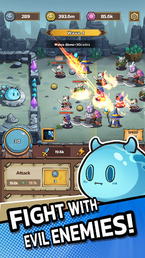 Slime Castle — Idle TD Game screenshot 3