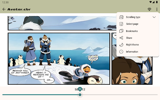 Comic Book Reader (cbz/cbr) screenshot 14