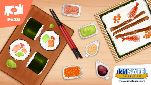 Sushi Maker Kids Cooking Games screenshot 6