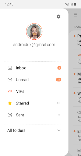 Samsung Email screenshot 3