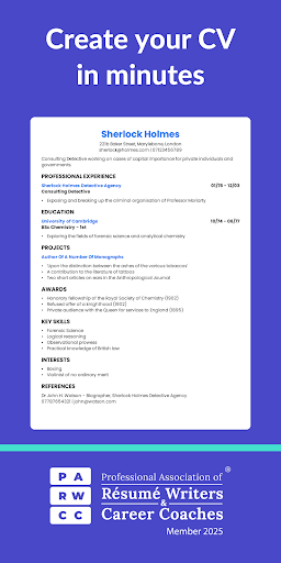 Resume Builder - CV Engineer screenshot 1
