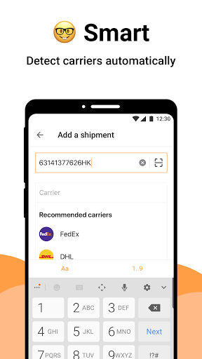 AfterShip Package Tracker screenshot 2