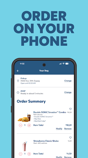 SONIC Drive-In - Order Online screenshot 1