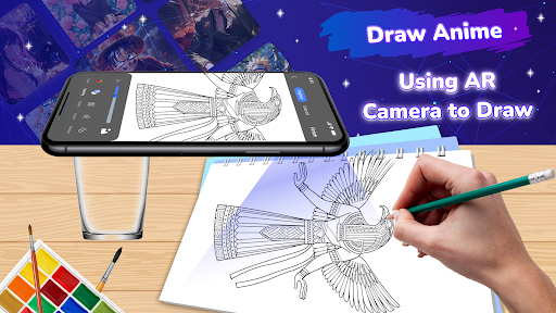 Draw Anime: Paint & Sketch App screenshot 5