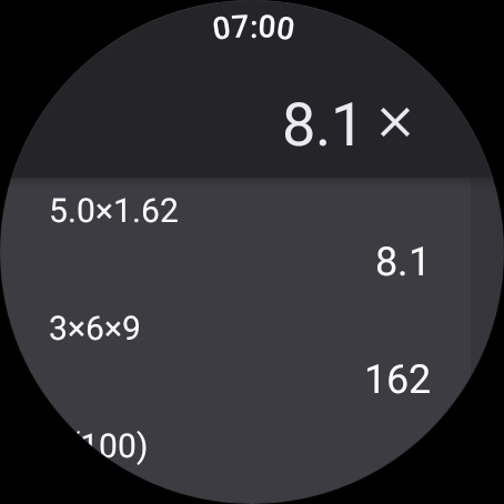 Calculator screenshot 2