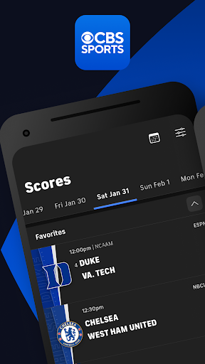 CBS Sports: Live Scores & News screenshot 3