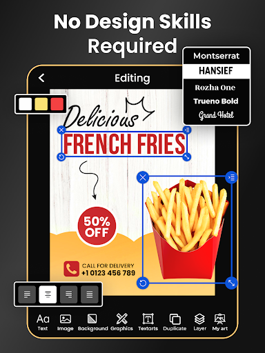 Flyer Maker, Poster Maker screenshot 7