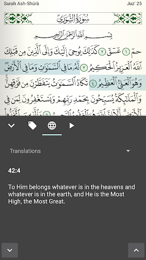 Quran for Android screenshot 11