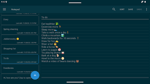 Notepad - simple notes screenshot 16